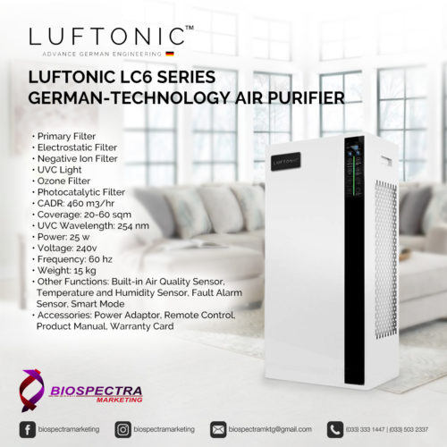 LUFTONIC LC6 German-Technology Air Purifier