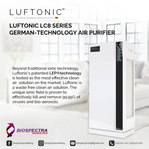 LUFTONIC LC8 Series German-Technology Air Purifier