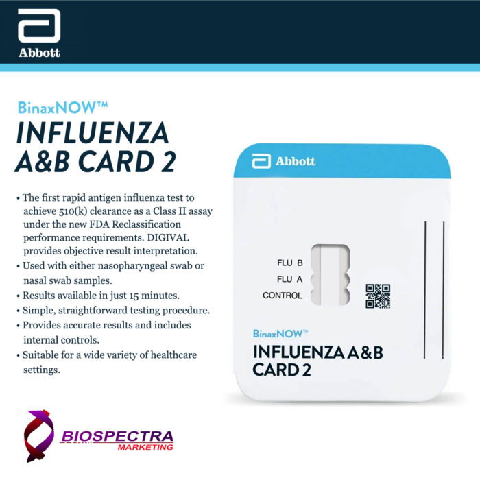 BINAXNOW™ Influenza  A&B Card 2