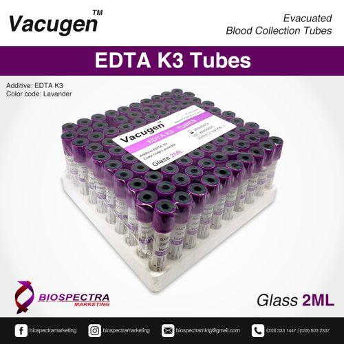 VACUGEN™ EDTA K3 Tubes 2 ml