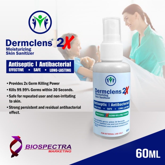 DERMCLENS Skin Sanitizer 60 ml