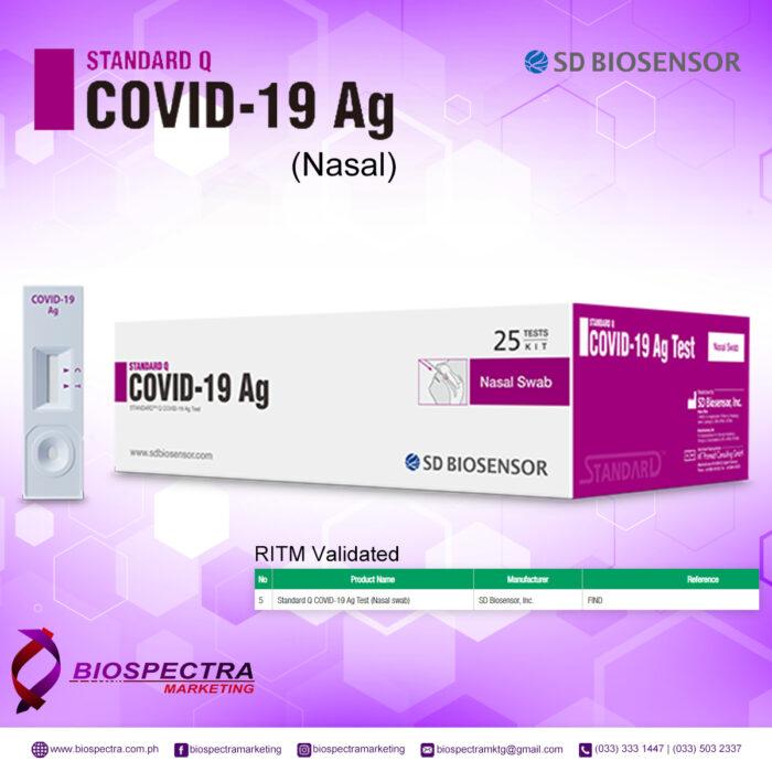 SD Biosensor Standard Q Antigen (Nasal)