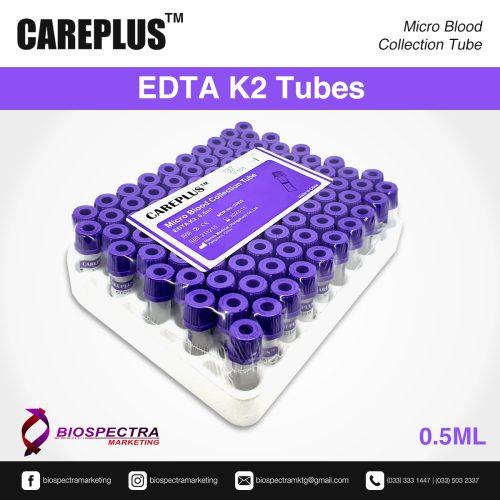 CAREPLUS™ EDTA K2 Tubes 0.5 ml