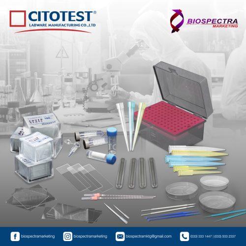 Citotest Disposable Laboratory Glasswares and Plasticwares