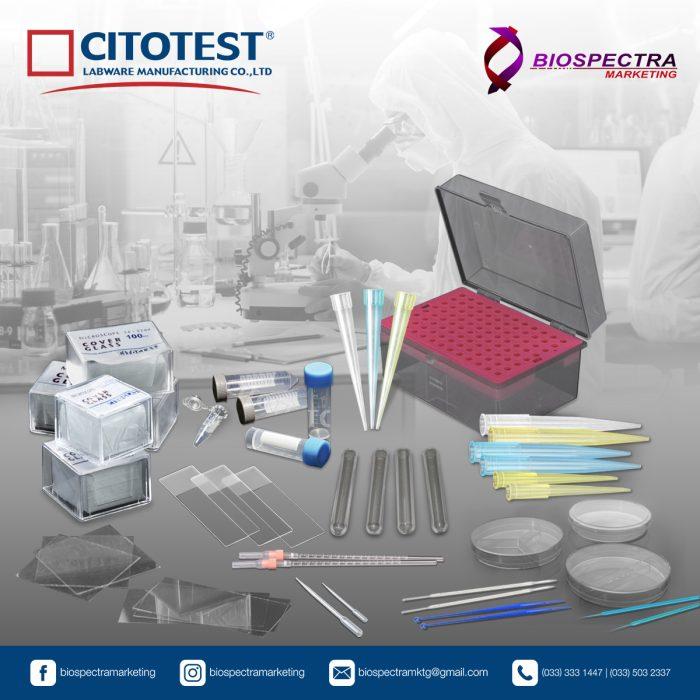 Citotest Disposable Laboratory Glasswares and Plasticwares