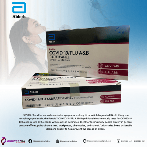 PANBIO™ COVID-19/FLU A&B RAPID PANEL (NASOPHARYNGEAL)