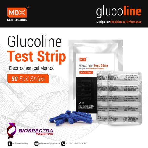 MDX Glucoline Glucose Strips