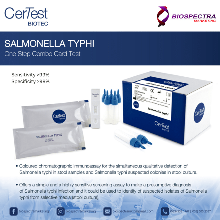 Certest Salmonella Typhi