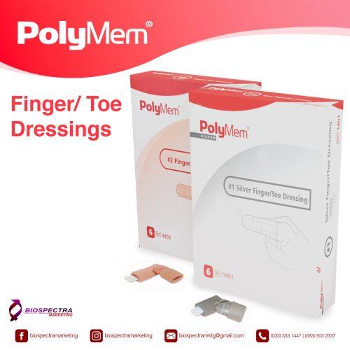 PolyMem Finger/Toe Dressings